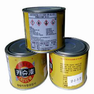 동방 카슈 페인트 4리터 목재 마감 공예 옻칠 대용