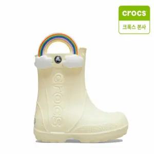 [크록스 본사] 핸들 잇 레인부츠 레인보우 키즈 멀티 211117-76O