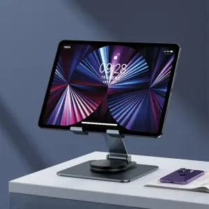 360도 회전 메탈 태블릿 거치대/휴대폰/핸드폰/패드/접이식/타블렛/삼각대/받침대/스탠드