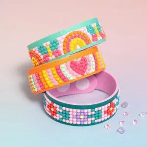 민화샵 보석십자수 팔찌만들기 diy 보석비즈 우정팔찌 비즈공예