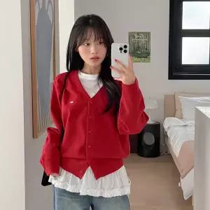 [제작/빅사이즈]이블렛 프로니 스트링 레이어드 프릴 티셔츠 제이스타일