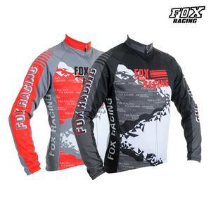 [폭스레이싱]겨울 기모 롱저지 FRLJER-062 자전거의류 라이딩 방한 방풍 보온 긴팔 져지 MTB 아웃도어