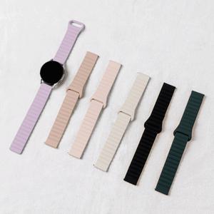 갤럭시워치6 클래식 43mm 47mm 자석 스트랩 투톤 버클 마그네틱 첸더프
