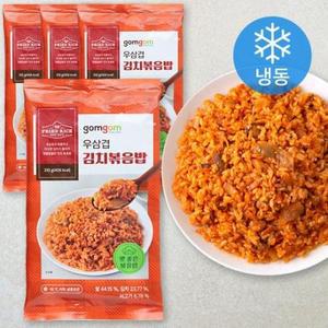 곰곰 우삼겹 김치볶음밥 4인분 (냉동), 840g, 1개 one option