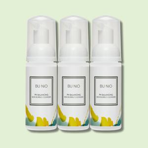 순한 약산성 바하 버블클렌저 50ml X 3세트 1회사용 각질 82%감소 여행용패키지 바캉스 휴대용 휴가