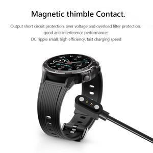 Willful IP68/SW021/SW025/SW01/SW023/ID205U/Umidigi Uwatch 3용 스마트워치 도크 충전기 자기 USB