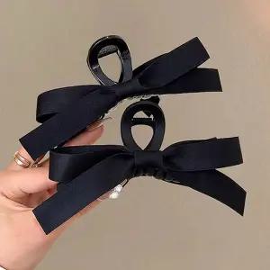 [콩심팥심]왕집게핀 올림머리 반묶음 머리 집게삔 헤어 집게 여자머리핀 예쁜집게핀 반묶음머리집게핀