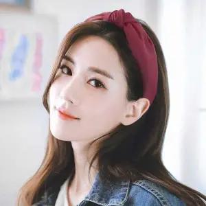 [콩심팥심]데일리 모던 빈티지 매듭 패브릭 헤어밴드 머리띠 여자머리띠 남자머리띠 티번 스카프머리띠