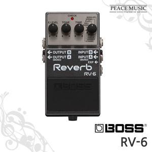 BOSS 보스 RV-6 RV6 컴팩트페달 리버브페달 이펙터