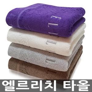 [엘르리치]40x80 200g 뱀부얀 대나무섬유 죽사 고급 국산 수건 타올