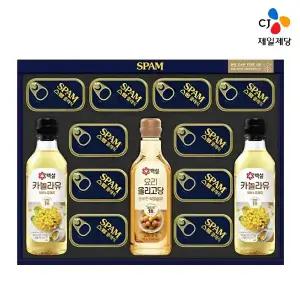25년 CJ 스팸 특선 6호 명절 선물세트 설날 추석 구정 스팸 식용유 기업 단체 특판