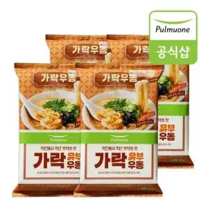 풀무원 가락 유부우동 2인분(425.2g) x 4봉