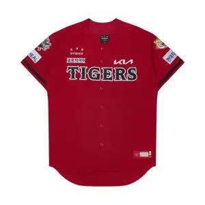 [정품] 기아 타이거즈 x 아이앱 스튜디오 25 어센틱 09 올드 유니폼 레드 (논 마킹 버전) Kia Tigers IAB S