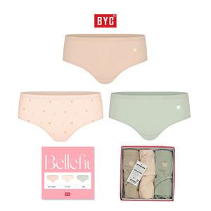 BYC 여성미디 삼각팬티 3매입 2255