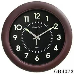 GB4073 야광 무소음 원형 벽시계 320파이 제조한국