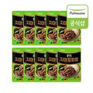 풀무원 지마장짜장 덮밥소스 180g x 10개