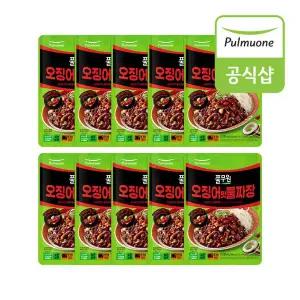 풀무원 오징어맛불짜장 덮밥소스 180g x 10개