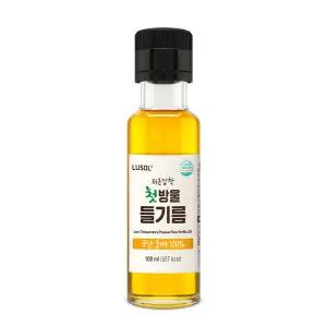 저온압착 첫방울 들기름 100ml