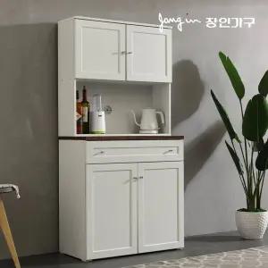 [롯데단독] 쉐프 800 서랍 주방수납장 상부장세트