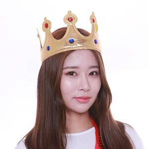 [파티공구]스펀지 왕자왕관 생일왕관 파티소품 내컷 골드