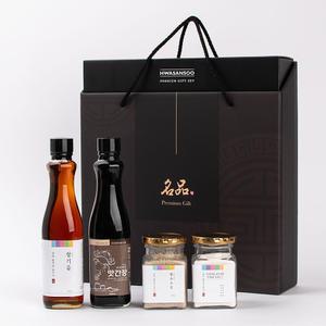 참기름&맛간장&히말라야핑크솔트 함초소금 2종/소금 선물세트 단체 행사 추석 한가위 설 명절 선물세트