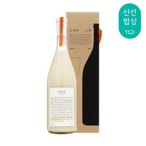 스탠딩에그 오래된노래 생막걸리 10도 750ml 철원오대쌀,무감미료