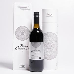오디와인 13도 750ml 선물세트 동진부안참뽕와인 스위트 레드 (케이스, 쇼핑백 포함)