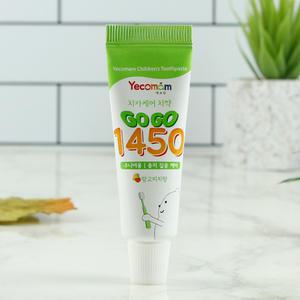 예꼬맘 고고 불소 1450 여행용 소형 어린이치약 15g