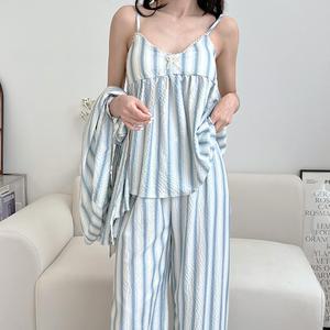 예고니 텔미 여름 잠옷 로브가운 홈웨어 파자마 3종