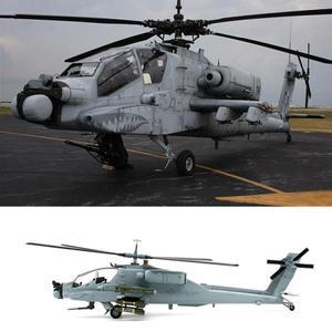 미 육군 보잉 AH-64A 헬리콥터 완제품 항공기 컬렉션 디스플레이 장식, 성인 선풍기 크리스마스 선물, 1:72
