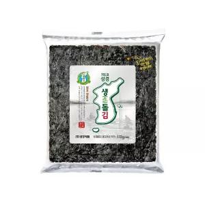 지도표성경김 담백한 무조미 생돌김 50매(~26.02.05까지)