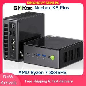 GMKtec Oculink 게이밍 PC K11 K8 Plus M7 AMD Ryzen 9 8945HS 6850H 2xUSB4 2xDDR5 2x2.5G LAN Windows 미