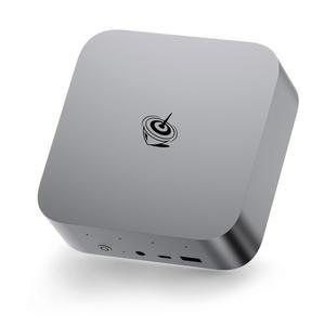 Beelink SER9 Pro AI Mini PC, AMD Ryzen 9 HX 370(80TOPS,12C/24T,5.1GHz), 32G LPDDR5X 8000MHz 1TB PCIe4.0 x4 SSD, PC Radeon 890M NPU 50 Tops, Built-in MIC/Speakers/USB4/WiFi6/BT5.2/2.5G
