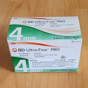 BD 울트라파인 프로 펜니들 32G 4mm 멸균 주사침 주사바늘 320566