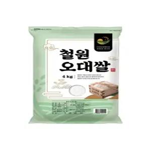 대한농산 2025년 햅쌀 철원오대쌀 상등급 4kg 1개