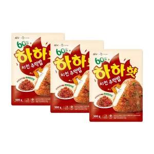 60계 하하핫치킨주먹밥 (100g5입) x 3개