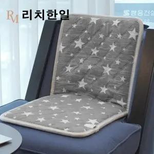 리치한일 전기방석 랜덤발송 쇼파 사무실 캠핑용 방석 1인용 2인용 랜덤발송
