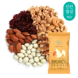 [산과들에] 그래놀라 브런치오리지널 브런치라이트 60봉 100봉 / 하루견과 견과 견과류 간식