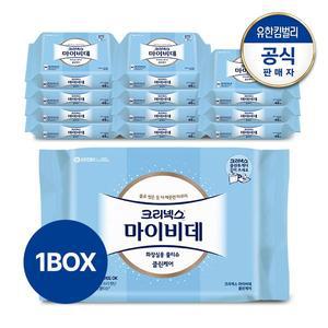 [유한킴벌리]크리넥스 마이비데 클린케어 46매x12팩 비데물티슈