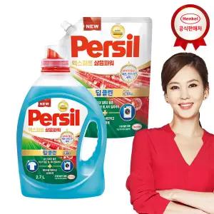 퍼실 딥클린 삶음파워 하이진젤 2.7L+1.8L 세탁세제 겸용