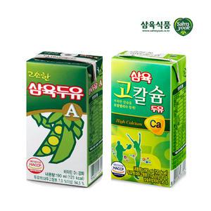 삼육두유 A(고소한맛) 190ml 48팩,고칼슘 48팩 택 1
