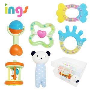 [잉스] 옥수수  딸랑이세트 (6PCS)(봉제인형 랜덤발송)