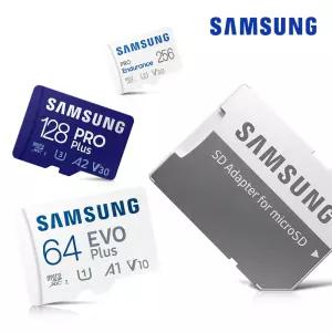 삼성SD카드 스마트폰 태블릿 블랙박스 CCTV 홈캠 삼성 핸드폰 마이크로 SD 카드 메모리 64GB 128GB 256GB 128 256 64 128G 256G 64 Micro