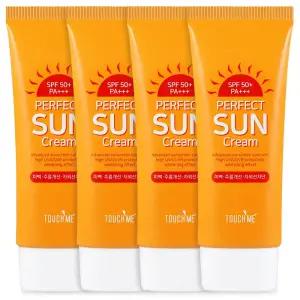 터치미 퍼펙트 썬크림 SPF50+ 60mlX4개 선크림
