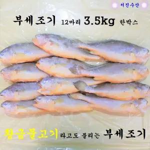서진수산 부세조기 12마리 3.5kg 한박스