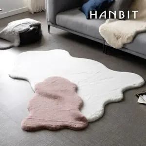래빗 밍크 페이크퍼 양털러그 60x90cm