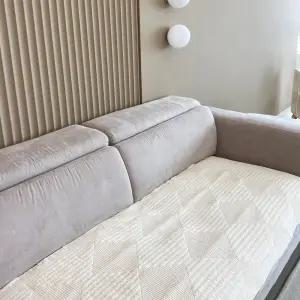 [사계절인기] 시엔느 순면 워싱 쇼파패드 3인용 65x160