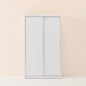 [레오가구] 슬라이딩쿠페 화이트 시리즈 E0 장롱/옷장 3종 1200 (2통구성)