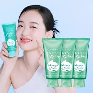 센카 퍼펙트휩 아크네케어 100g 3개