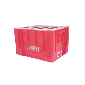 아크릴433 4구/부적합품보관함/불량품/폐기물/공구박스/플라스틱박스